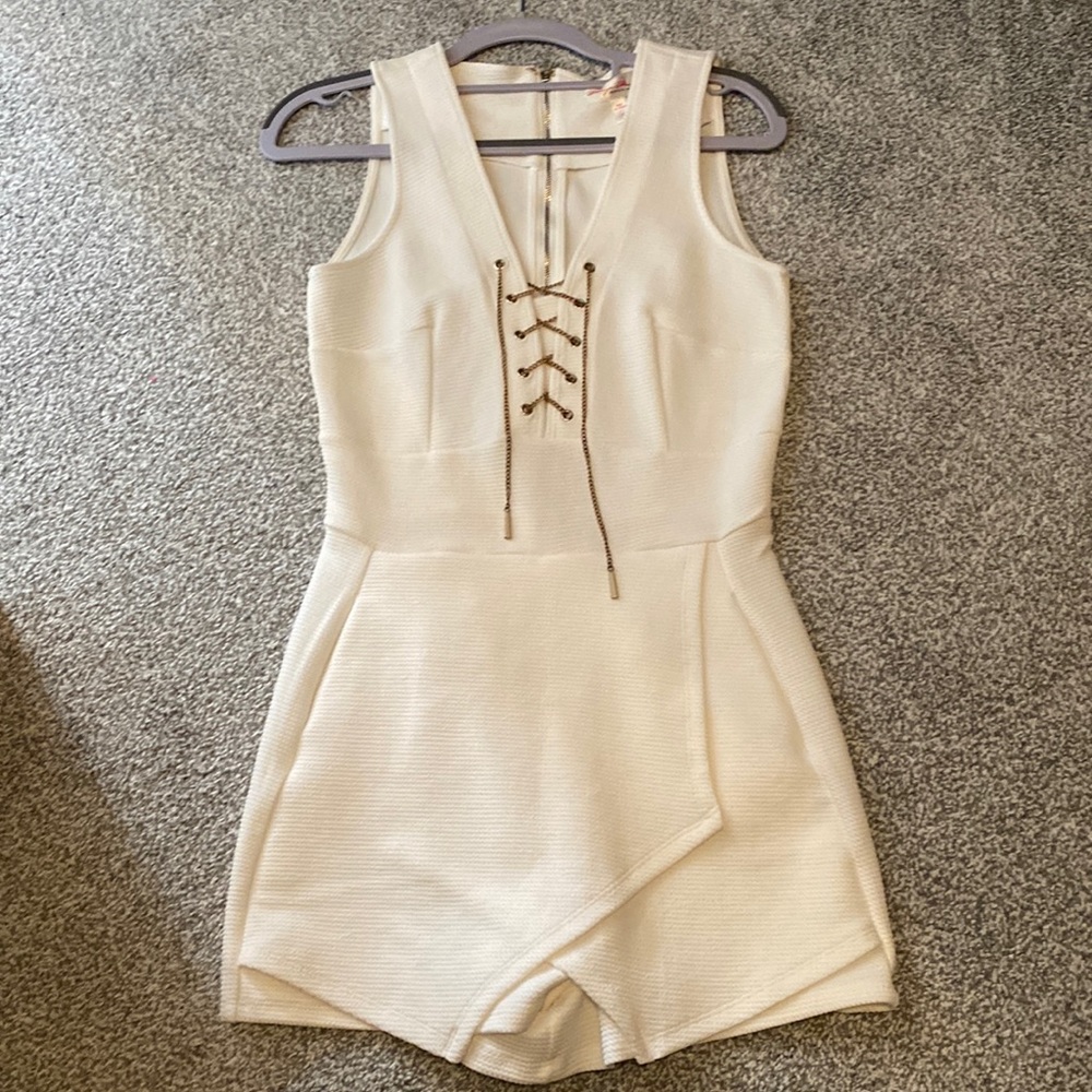 White romper